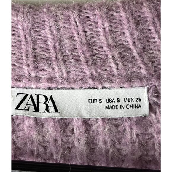 Easter Cottage Grandma ZARA  Patch Pockets Knit Cardigan Sweater, Women's Small - Picture 5 of 8